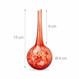 Waterdruppelaar Voor Planten - 2 Stuks - Rood - Glas