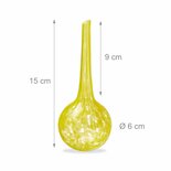 Waterdruppelaar Voor Planten - 2 Stuks - Geel - Glas