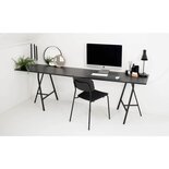 Workliving - Bianca Eetkamerstoel - Houten Design Zwart Eiken