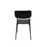 Workliving - Bianca Eetkamerstoel - Houten Design Zwart Eiken