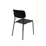 Workliving - Bianca Eetkamerstoel - Houten Design Zwart Eiken