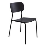 Workliving - Bianca Eetkamerstoel - Houten Design Zwart Eiken