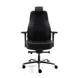 Workliving Delta-3 Mirage En Leer - Ergonomische 24-Uurs Bureaustoel