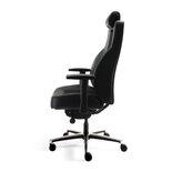 Workliving Delta-3 Mirage En Leer - Ergonomische 24-Uurs Bureaustoel