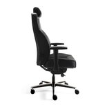 Workliving Delta-3 Mirage En Leer - Ergonomische 24-Uurs Bureaustoel